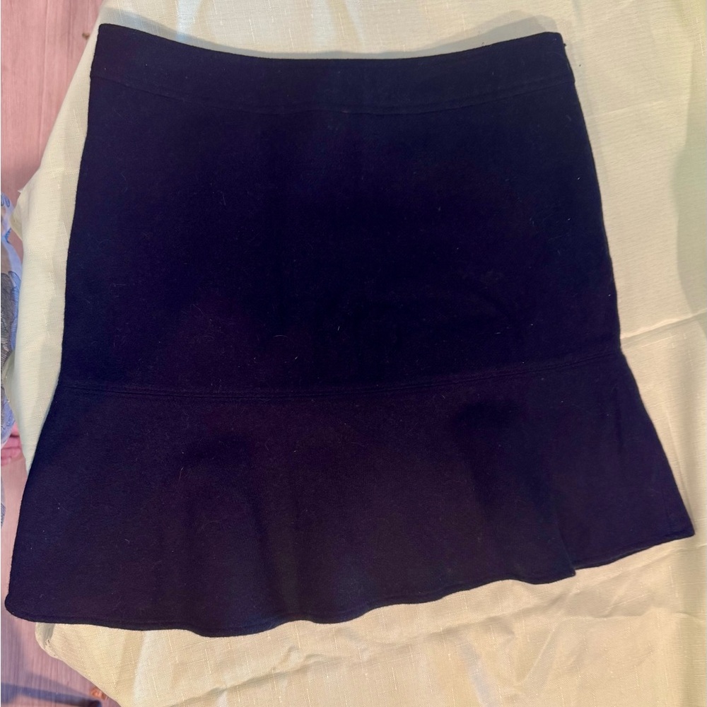 GAP Black Trumpet Mini Skirt for Work